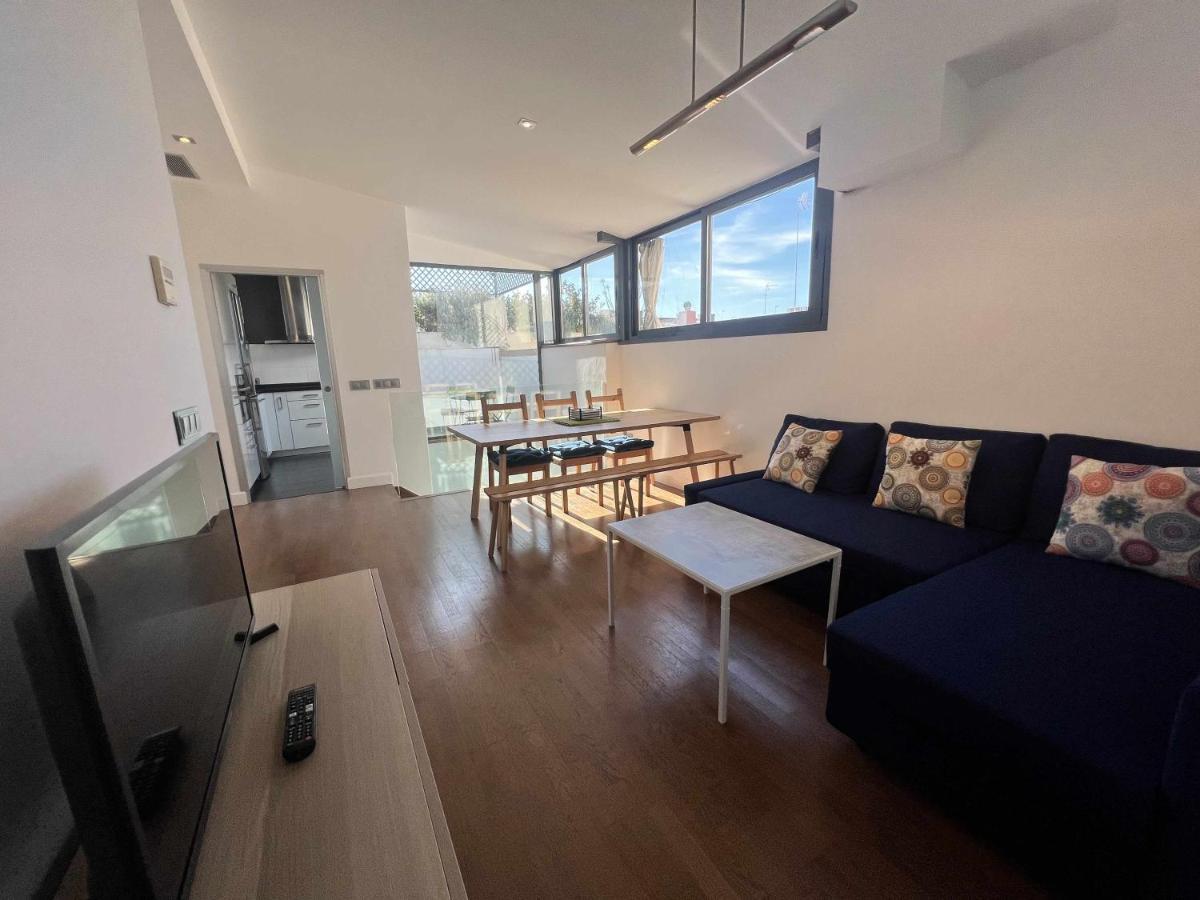 Atico San Bernardo Terraza Y Parking Incluido Apartment Севиля Екстериор снимка