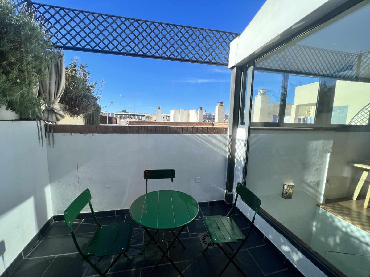 Atico San Bernardo Terraza Y Parking Incluido Apartment Севиля Екстериор снимка